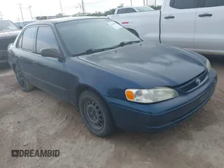 2000 Toyota Corolla VE z VIN 1NXBR12E3YZ416380, wystawiony jako IAAI lot #42506628 z przebiegiem 167 427 mil mil oraz . Historia ofert i sprzedaży dostępna na DreamBid. Obrazek 1.