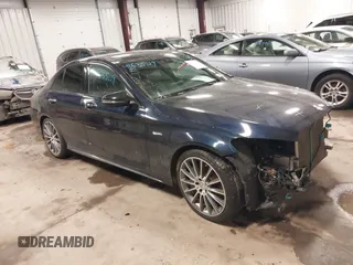 2017 Mercedes-Benz C 43 AMG with VIN 55SWF6EB0HU197074, listed as a IAAI auction lot 41635219 with 77,980 mi miles and . Bid and sale history available at DreamBid. Image 1.