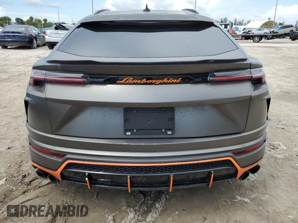2019 Lamborghini Urus z VIN ZPBUA1ZL5KLA05433, wystawiony jako Copart lot #69777194 z przebiegiem Nie podano mil oraz Tytuł czysty. Historia ofert i sprzedaży dostępna na DreamBid. Obrazek 6.