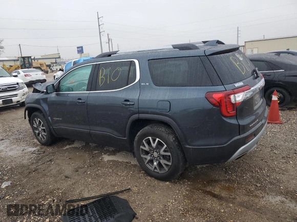 2020 GMC Acadia SLE with VIN 1GKKNKLS9LZ181168, listed as a Copart auction lot 83037714 with 96,614 mi miles and Salvage Title. Bid and sale history available at carsss.com. Image 2.