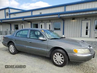 2000 Lincoln Continental with VIN 1LNHM97VXYY878511, listed as a Copart auction lot 78262834 with 143,824 mi miles and Salvage Title. Bid and sale history available at carsss.com. Image 4.