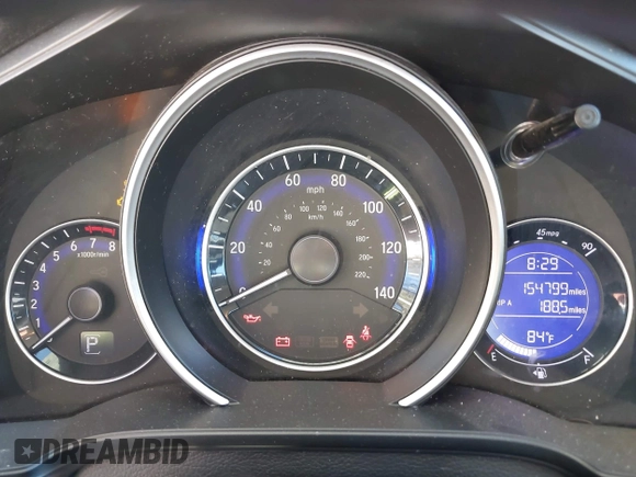 2015 Honda Fit EX-L with VIN 3HGGK5H88FM772964, listed as a IAAI auction lot 42020142 with 154,799 mi miles. Bid and sale history available at carsss.com. Image 7.
