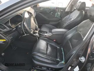 2015 Kia Cadenza Premium with VIN KNALN4D75F5193364, listed as a Copart auction lot 80138984 with 61,361 mi miles and Salvage Title. Bid and sale history available at carsss.com. Image 7.