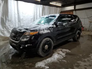 2013 Ford Utility Police Interceptor with VIN 1FM5K8AR2DGA88912, listed as a Copart auction lot 87072664 with 118,873 mi miles and Salvage Title. Bid and sale history available at carsss.com. Image 1.
