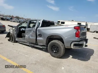 2021 Chevrolet Silverado 1500 LT with VIN 1GCUYDED4MZ142740, listed as a Copart auction lot 48862435 with Not Provided miles and Salvage Title. Bid and sale history available at DreamBid. Image 2.