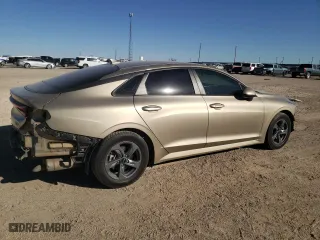 2021 Kia K5 LXS with VIN 5XXG14J23MG053217, listed as a Copart auction lot 47194815 with 82,133 mi miles and Salvage Title. Bid and sale history available at carsss.com. Image 3.