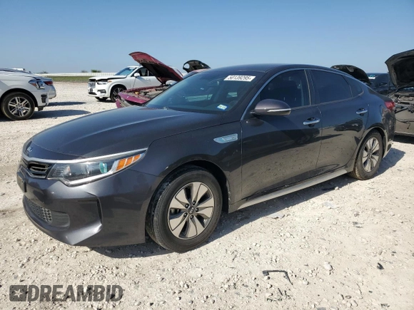 2017 Kia Optima with VIN KNAGT4LE3H5017312, listed as a Copart auction lot 50139295 with 137,106 mi miles and Salvage title. Bid and sale history available at DreamBid. Image 1.