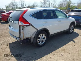 2014 Honda CR-V EX-L with VIN 5J6RM4H7XEL055141, listed as a IAAI auction lot 42074009 with 127,777 mi miles. Bid and sale history available at carsss.com. Image 4.