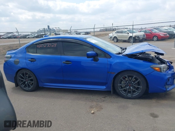 2019 Subaru WRX Premium with VIN JF1VA1C68K9801630, listed as a IAAI auction lot 42023028 with 48,772 mi miles and . Bid and sale history available at DreamBid. Image 13.