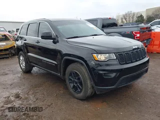 2018 Jeep Grand Cherokee Laredo E with VIN 1C4RJEAG1JC275535, listed as a IAAI auction lot 41120357 with 108,109 mi miles. Bid and sale history available at carsss.com. Image 1.