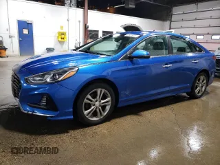 2018 Hyundai Sonata SEL z VIN 5NPE34AF5JH636697, wystawiony jako Copart lot #57525645 z przebiegiem 186 576 mil mil oraz Czysty tytuł • Clean title. Historia ofert i sprzedaży dostępna na DreamBid. Obrazek 1.