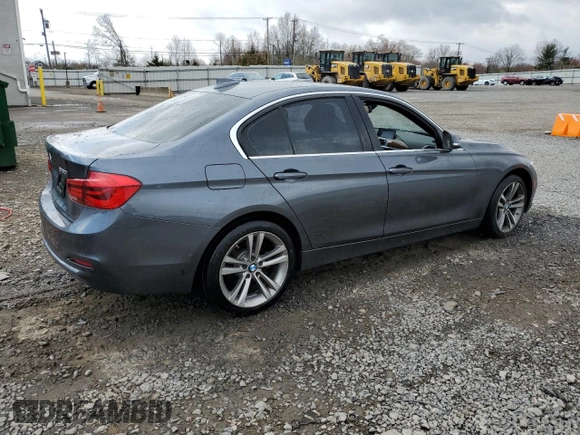 2018 BMW 3 Series 330i xDrive with VIN WBA8D9G53JNU67864, listed as a Copart auction lot 50385345 with 68,048 mi miles and Salvage title. Bid and sale history available at DreamBid. Image 3.