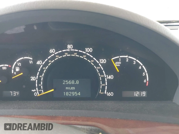 2004 Mercedes-Benz S 430 with VIN WDBNG70J74A398048, listed as a IAAI auction lot 42289665 with 182,954 mi miles and . Bid and sale history available at DreamBid. Image 7.