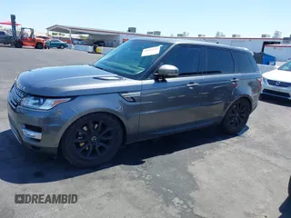 2015 Land Rover Range Rover Sport HSE with VIN SALWR2VF9FA537955, listed as a IAAI auction lot 42095693 with 109,165 mi miles. Bid and sale history available at carsss.com. Image 15.