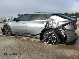 2023 Kia EV6 GT-Line with VIN KNDC44LA5P5144573, listed as a Copart auction lot 74373703 with 6,572 mi miles and Non Repairable. Bid and sale history available at carsss.com. Image 2.
