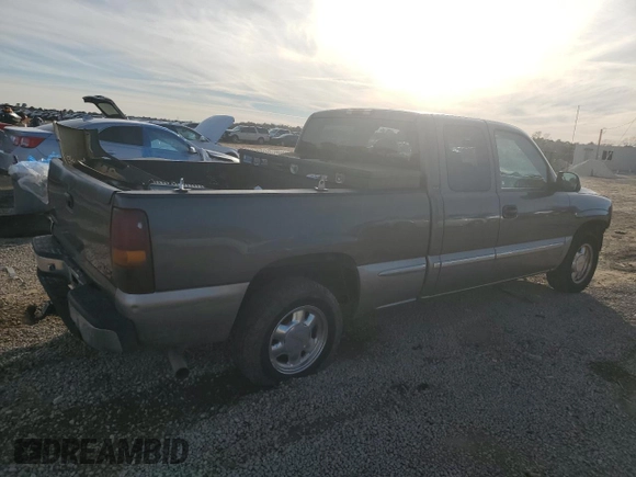 2000 GMC Sierra 1500 SL with VIN 2GTEC19V6Y1286471, listed as a Copart auction lot 37677754 with 289,027 mi miles and Non Repairable. Bid and sale history available at DreamBid. Image 3.