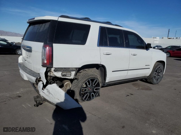 2016 GMC Yukon Denali with VIN 1GKS2CKJ5GR355363, listed as a Copart auction lot 41787505 with 148,287 mi miles and Salvage Title. Bid and sale history available at carsss.com. Image 3.