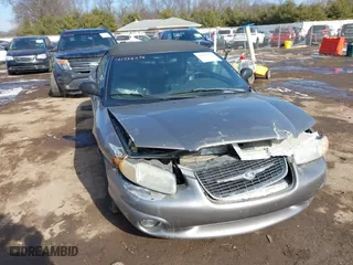 1999 Chrysler Sebring Jxi with VIN 3C3EL55H9XT539906, listed as a IAAI auction lot 41556276 with 0 mi miles. Bid and sale history available at carsss.com. Image 1.