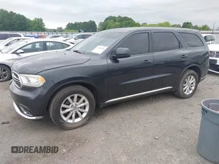 2014 Dodge Durango SXT with VIN 1C4RDJAG7EC307118, listed as a IAAI auction lot 42168781 with 92,977 mi miles and . Bid and sale history available at DreamBid. Image 2.