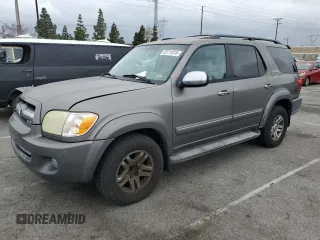 2007 Toyota Sequoia Limited with VIN 5TDZT38A67S292449, listed as a Copart auction lot 53711515 with 81,876 mi miles and Clean Title. Bid and sale history available at DreamBid. Image 1.