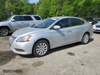 2014 Nissan Sentra S with VIN 3N1AB7AP6EL620433, listed as a Copart auction lot 53177425 with 126,931 mi miles and Salvage Title. Bid and sale history available at carsss.com. Image 1.