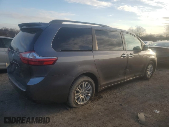 2015 Toyota Sienna XLE with VIN 5TDYK3DC2FS573393, listed as a Copart auction lot 41769415 with 329,692 mi miles and Salvage Title. Bid and sale history available at carsss.com. Image 3.