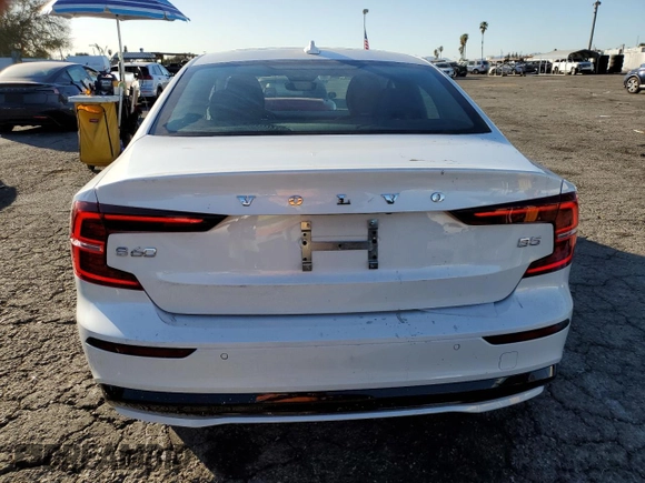 2024 Volvo S60 Plus Dark Theme with VIN 7JRL12FLXRG315532, listed as a Copart auction lot 88744175 with 14,597 mi miles and Salvage title. Bid and sale history available at DreamBid. Image 6.
