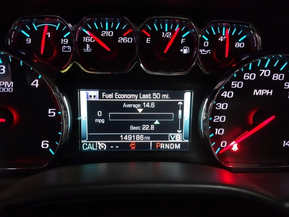 2015 Chevrolet Silverado 1500 LTZ with VIN 3GCUKSEC5FG350450, listed as a IAAI auction lot 41414983 with 149,186 mi miles. Bid and sale history available at carsss.com. Image 15.