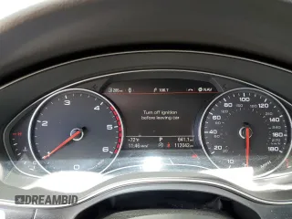 2014 Audi A6 Prestige with VIN WAUHMAFC0EN046966, listed as a Copart auction lot 56221765 with 112,042 mi miles and Clean title. Bid and sale history available at DreamBid. Image 9.