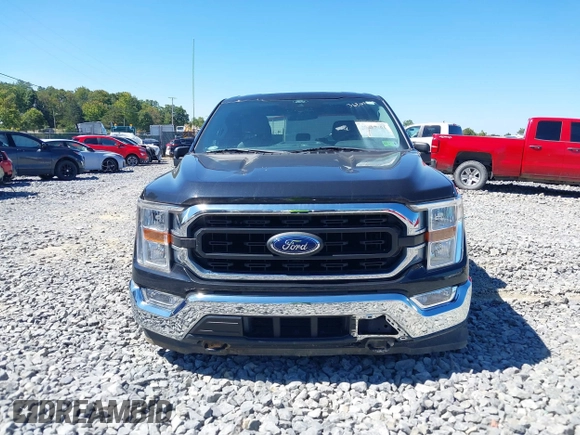 2021 Ford F-150 XL with VIN 1FTEX1EP9MKD20845, listed as a IAAI auction lot 36205781 with 27,824 mi miles and . Bid and sale history available at DreamBid. Image 13.