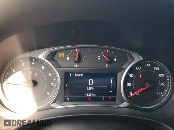 2020 GMC Terrain SLE z VIN 3GKALMEV5LL130522, wystawiony jako Copart lot #52151445 z przebiegiem 43 391 mil mil oraz Szkoda całkowita • Salvage title. Historia ofert i sprzedaży dostępna na DreamBid. Obrazek 9.
