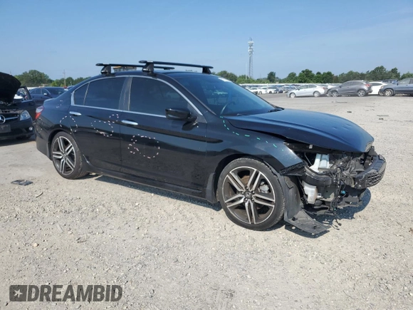 2016 Honda Accord Sport z VIN 1HGCR2F51GA017316, wystawiony jako Copart lot #61055005 z przebiegiem 154 860 mil mil oraz Czysty tytuł • Clean title. Historia ofert i sprzedaży dostępna na DreamBid. Obrazek 4.