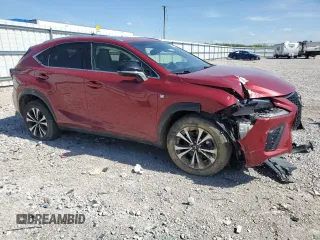 2019 Lexus NX 300 with VIN JTJBARBZ9K2181108, listed as a Copart auction lot 54579195 with 98,300 mi miles and Salvage title. Bid and sale history available at DreamBid. Image 4.