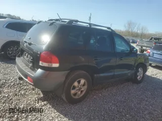 2006 Hyundai Santa Fe GLS with VIN KM8SC73D96U094903, listed as a Copart auction lot 49484945 with 180,838 mi miles and Salvage Title. Bid and sale history available at carsss.com. Image 3.