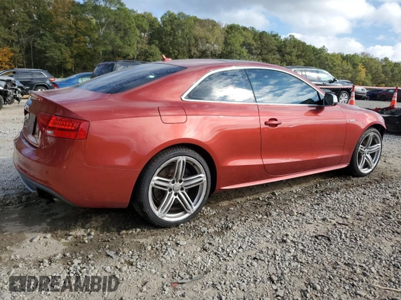 2013 Audi S5 Premium Plus z VIN WAUCGAFR1DA047636, wystawiony jako Copart lot #79562034 z przebiegiem 112 149 mil mil oraz Szkoda całkowita • Salvage title. Historia ofert i sprzedaży dostępna na DreamBid. Obrazek 3.
