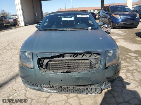 2001 Audi TT with VIN TRUUT28N711048049, listed as a Copart auction lot 51237625 with 119,123 mi miles and Salvage Title. Bid and sale history available at carsss.com. Image 5.