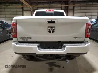 2023 Ram 2500 Laramie with VIN 3C6UR5FLXPG632054, listed as a Copart auction lot 51972575 with 79,647 mi miles and Salvage Title. Bid and sale history available at carsss.com. Image 6.