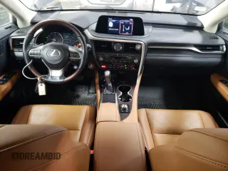 2021 Lexus RX with VIN 2T2HZMDAXMC307489, listed as a Copart auction lot 52098545 with 53,695 mi miles and Salvage Title. Bid and sale history available at carsss.com. Image 8.