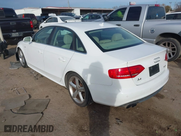 2012 Audi A4 2.0T Premium Plus with VIN WAUEFAFL2CA114766, listed as a IAAI auction lot 41359227 with 158,296 mi miles. Bid and sale history available at carsss.com. Image 3.