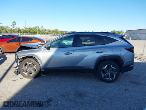 2022 Hyundai Tucson Limited with VIN 5NMJE3AE5NH158388, listed as a IAAI auction lot 41723616 with 19,059 mi miles. Bid and sale history available at carsss.com. Image 14.