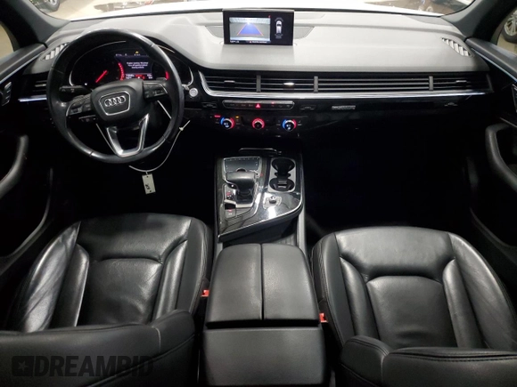 2017 Audi Q7 Premium Plus with VIN WA1LAAF73HD018687, listed as a Copart auction lot 45411145 with 110,040 mi miles and Clean title. Bid and sale history available at DreamBid. Image 8.