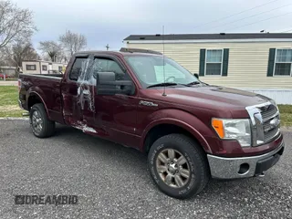 2009 Ford F-150 XL with VIN 1FTPX14V59FA13522, listed as a IAAI auction lot 41912606 with 157,185 mi miles. Bid and sale history available at carsss.com. Image 1.