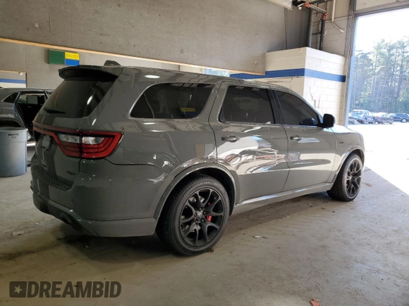 2021 Dodge Durango SRT 392 with VIN 1C4SDJGJ4MC831801, listed as a Copart auction lot 89108055 with 29,215 mi miles and Salvage title. Bid and sale history available at DreamBid. Image 3.