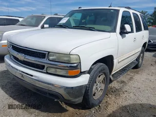 2005 Chevrolet Tahoe Z71 with VIN 1GNEC13T45R101304, listed as a IAAI auction lot 42229835 with 318,175 mi miles and . Bid and sale history available at DreamBid. Image 2.
