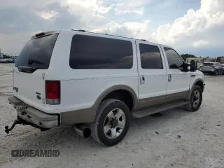 2001 Ford Excursion Limited z VIN 1FMSU43F11EC29369, wystawiony jako Copart lot #58510875 z przebiegiem 229 554 mil mil oraz Tytuł czysty. Historia ofert i sprzedaży dostępna na DreamBid. Obrazek 3.
