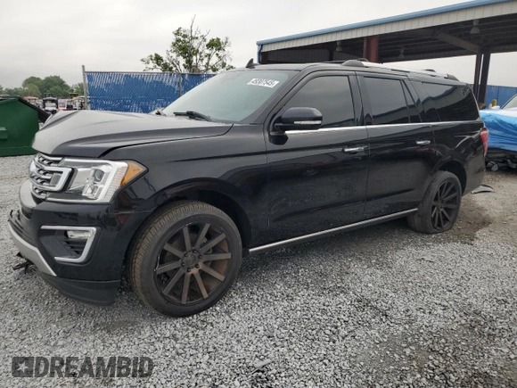 2018 Ford Expedition Max Limited z VIN 1FMJK2AT1JEA05467, wystawiony jako Copart lot #49307545 z przebiegiem 71 477 mil mil oraz Szkoda całkowita • Salvage title. Historia ofert i sprzedaży dostępna na DreamBid. Obrazek 1.