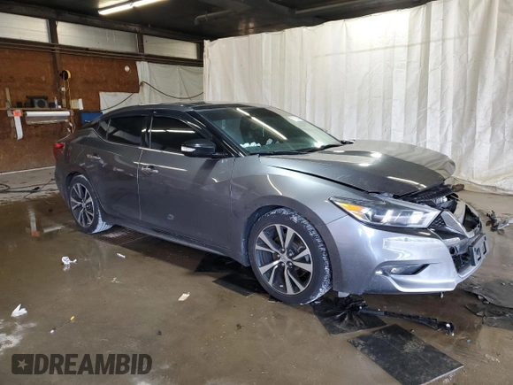 2018 Nissan Maxima SL with VIN 1N4AA6AP3JC367612, listed as a Copart auction lot 57693435 with 56,096 mi miles and Salvage title. Bid and sale history available at DreamBid. Image 4.