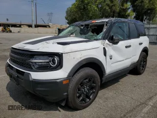 2025 Ford Bronco Sport Big Bend with VIN 3FMCR9BN5SRE04992, listed as a Copart auction lot 61765525 with Not provided miles and Salvage title. Bid and sale history available at DreamBid. Image 1.