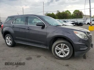 2016 Chevrolet Equinox LS with VIN 2GNALBEK9G6356201, listed as a Copart auction lot 54796545 with 163,020 mi miles and Clean Title. Bid and sale history available at DreamBid. Image 4.