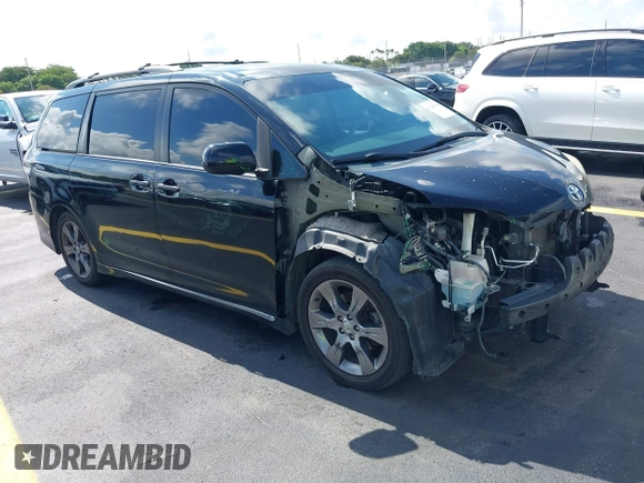 2011 Toyota Sienna SE with VIN 5TDXK3DC9BS122337, listed as a IAAI auction lot 42245460 with 270,970 mi miles and . Bid and sale history available at DreamBid. Image 1.